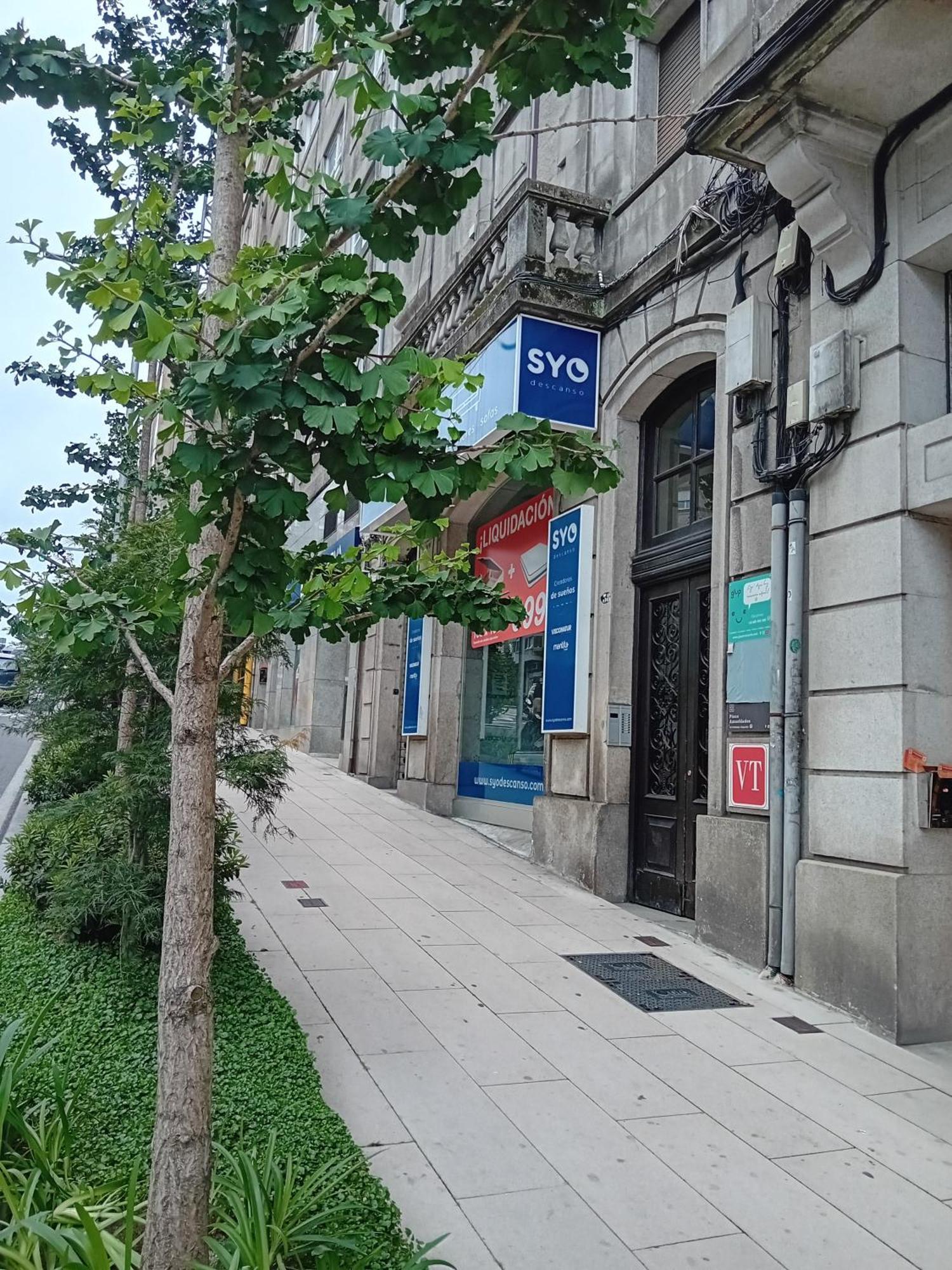 Piso Gran Via Vigo Leilighet Eksteriør bilde